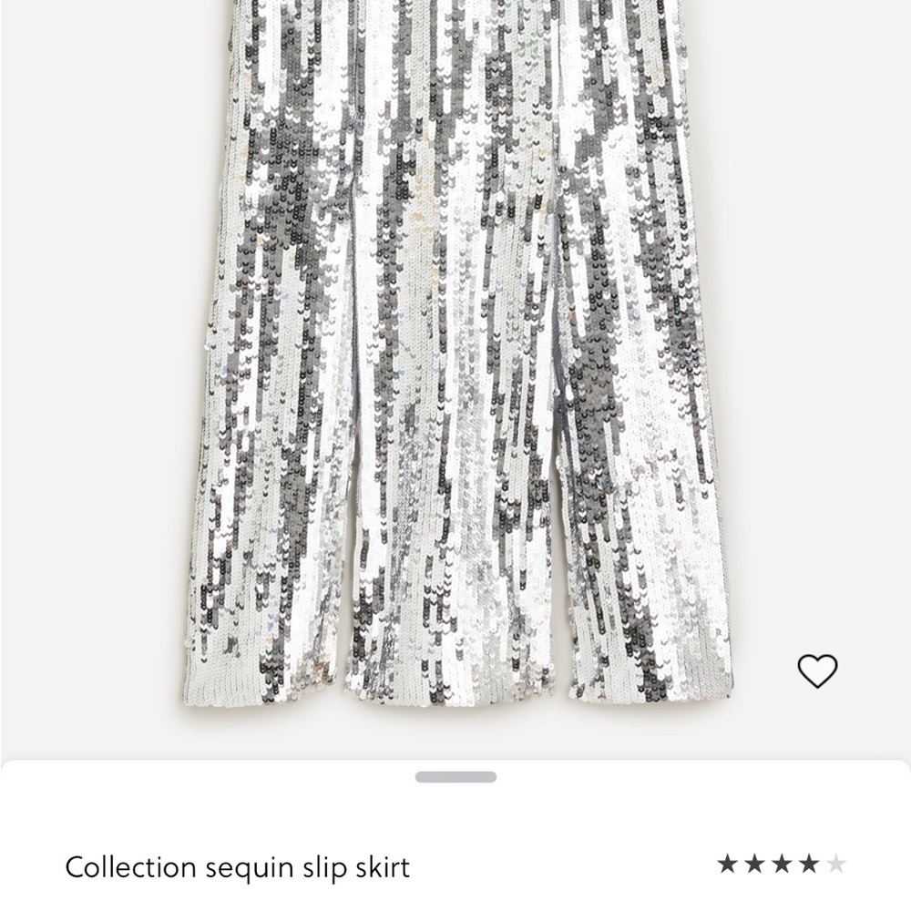 Sequin Silver and Blue Dress - Picture 3 of 5